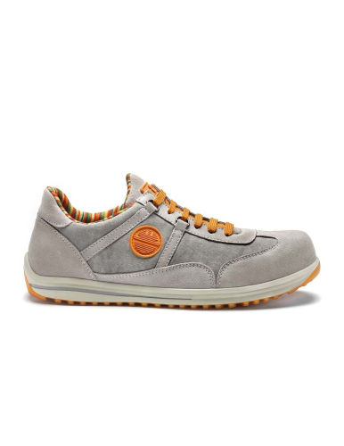 Baskets DIKE Raving Racy S3 - Cuir Nappa Vintage Fleuri - Semelle Intermédiaire Polyuréthane - Taille 43 - Style Rétro Sportif